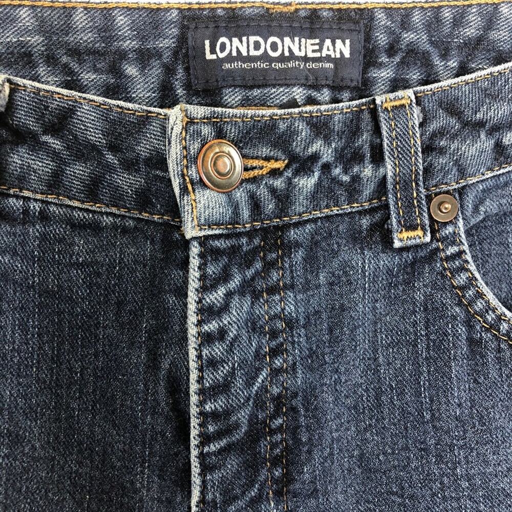 London Jean high rise med wash straight leg jeans - Picture 5 of 8